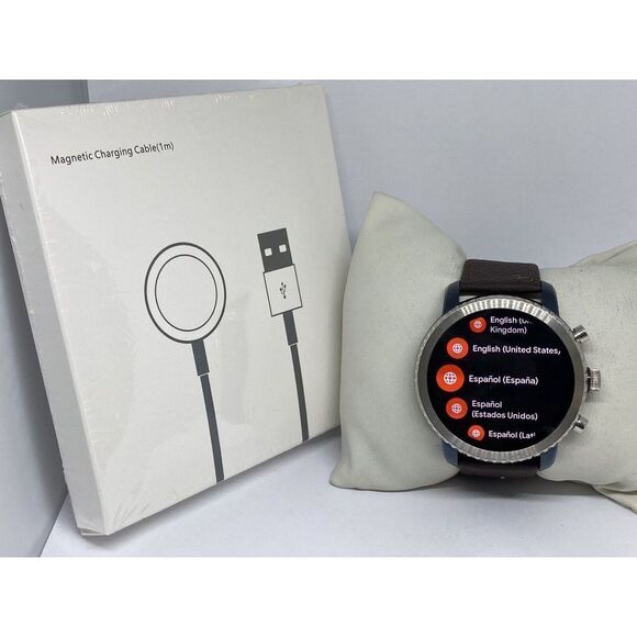 Fossil Gen 3 Authentic Genuine Smart Watch Custom Band FTW4004 DC798 - Picture 1 of 12
